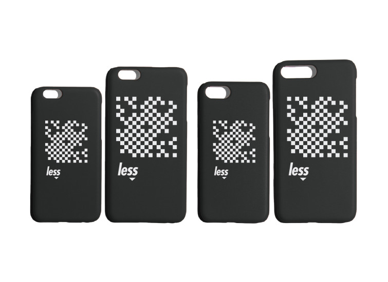 LESS - LOVE LESS IPHONE CASE (BLACK)